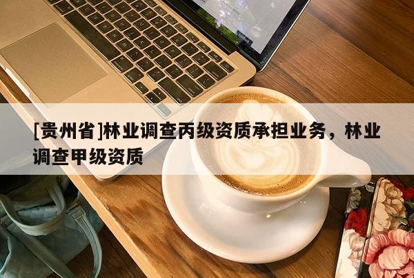 [貴州省]林業調查丙級資質承擔業務，林業調查甲級資質