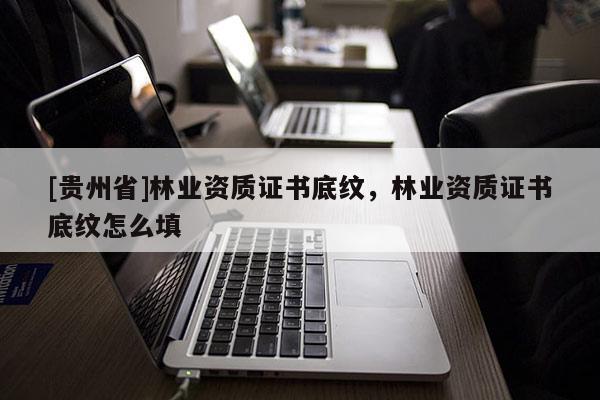[貴州省]林業資質證書底紋，林業資質證書底紋怎么填