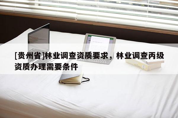 [貴州省]林業調查資質要求，林業調查丙級資質辦理需要條件