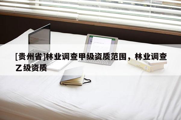 [貴州省]林業調查甲級資質范圍，林業調查乙級資質