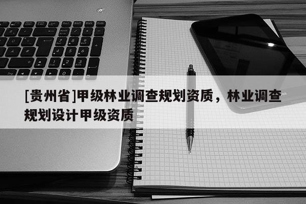 [貴州省]甲級林業調查規劃資質，林業調查規劃設計甲級資質