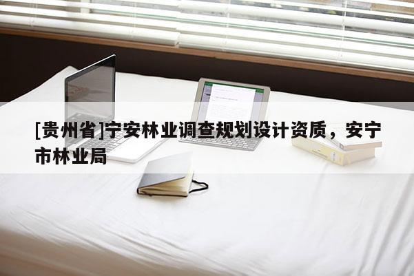 [貴州省]寧安林業調查規劃設計資質，安寧市林業局