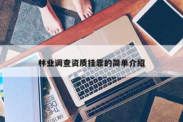 林業調查資質掛靠的簡單介紹