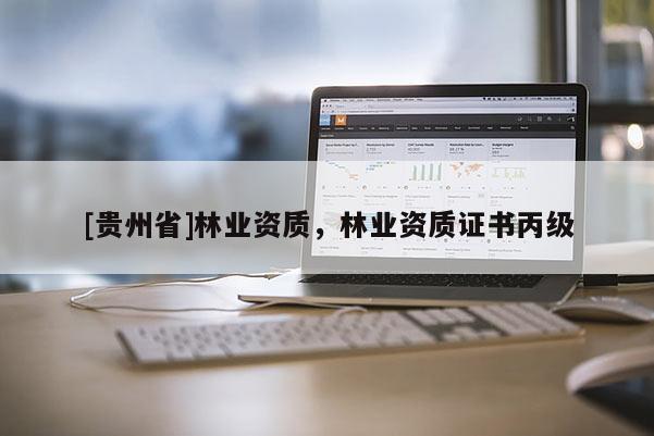 [貴州省]林業資質，林業資質證書丙級