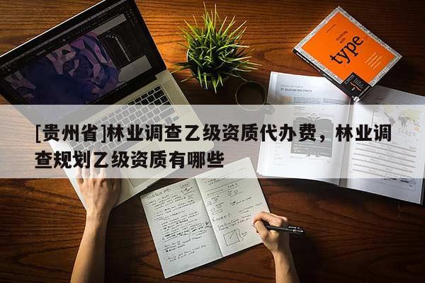 [貴州省]林業調查乙級資質代辦費，林業調查規劃乙級資質有哪些