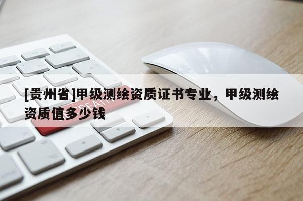 [貴州省]甲級測繪資質證書專業，甲級測繪資質值多少錢
