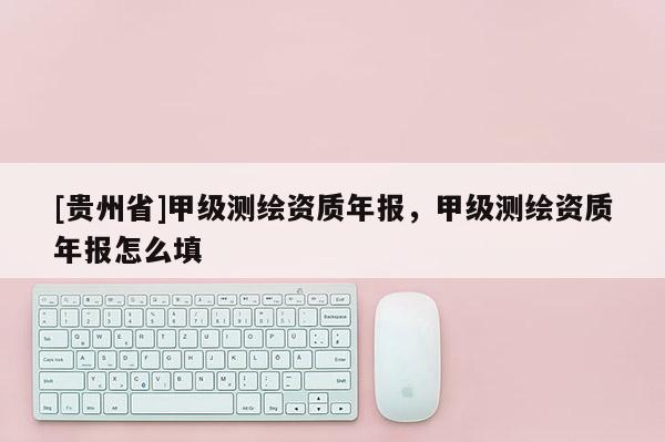 [貴州省]甲級(jí)測(cè)繪資質(zhì)年報(bào)，甲級(jí)測(cè)繪資質(zhì)年報(bào)怎么填