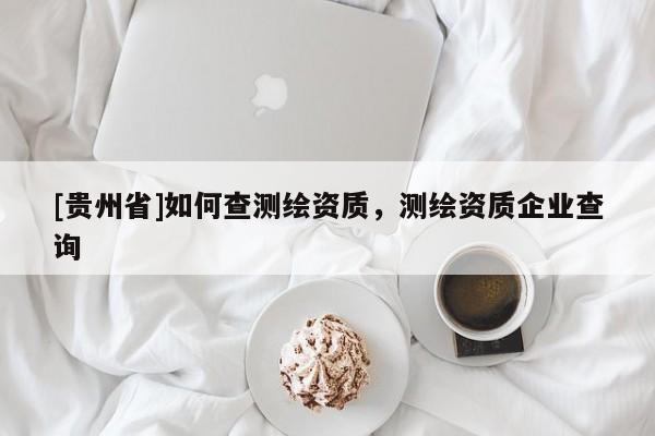[貴州省]如何查測繪資質，測繪資質企業查詢