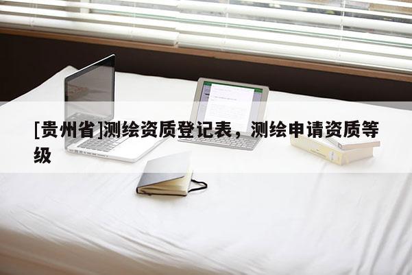 [貴州省]測繪資質登記表，測繪申請資質等級