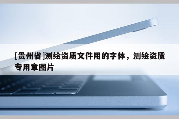 [貴州省]測繪資質文件用的字體，測繪資質專用章圖片