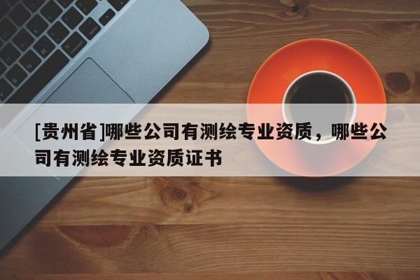 [貴州省]哪些公司有測繪專業資質，哪些公司有測繪專業資質證書