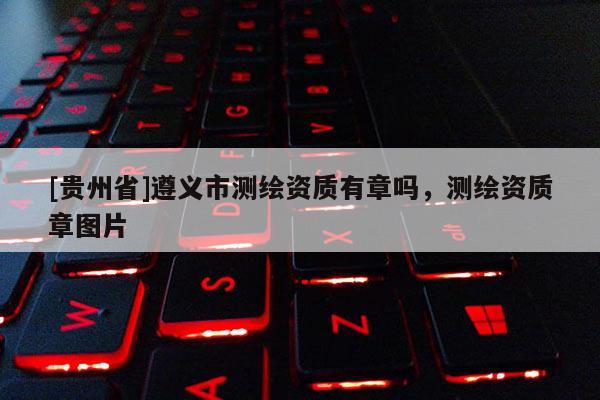 [貴州省]遵義市測繪資質有章嗎，測繪資質章圖片