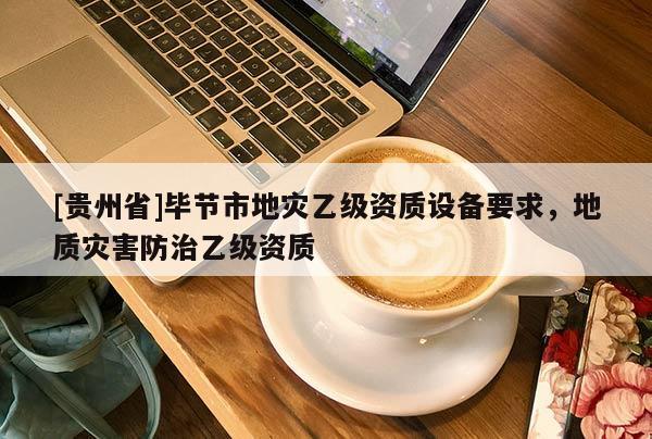[貴州省]畢節市地災乙級資質設備要求，地質災害防治乙級資質